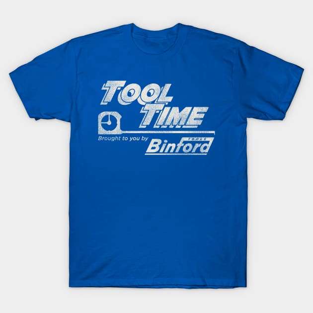 Tool Time Home Improvement Worn Out T-Shirt by Alema Art